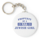 Property Of A Jewish Girl Keychains