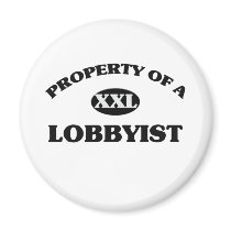 Property of a LOBBYIST magnets