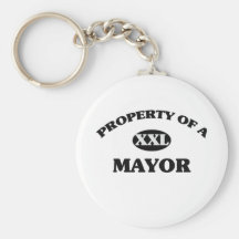 Property of a MAYOR Keychains