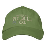 Property of a Pit Bull Embroidered Hat Embroidered Hat