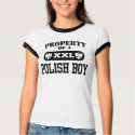 Property of a Polish Boy t-shirts