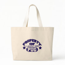 Property of a Pug Canvas Bag
