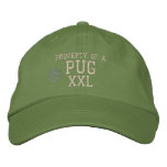 Property of a Pug Embroidered Hat