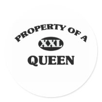 Property of a QUEEN Sticker