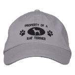 Property of a Rat Terrier Embroidered Hat