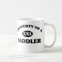 Property of a SADDLER Coffee Mug