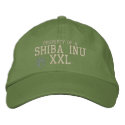 Property of a Shiba Inu Embroidered Hat embroidered hats by MenagerieMayhem Property of a Shiba Inu Embroidered Hat embroidered hats