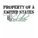 Property of a Soldier t-shirts