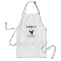Property of a Spoiled Rotten Chihuahua aprons