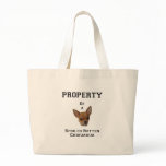 Property of a Spoiled Rotten Chihuahua bags