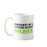 Property of a United States Soldier Coffee Mugs