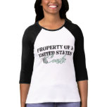 Property of a US Coastie t-shirts