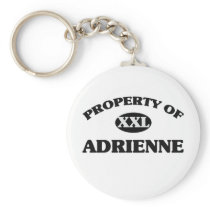 Property of ADRIENNE keychains