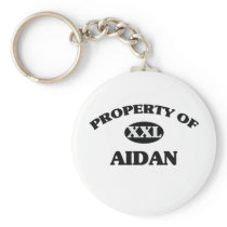 Property of AIDAN Key Chain