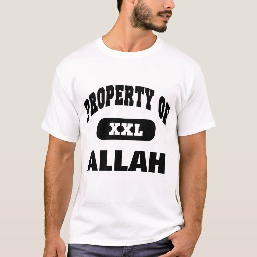 property of allah shirt