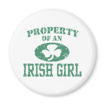 Property of an Irish Girl Magnets