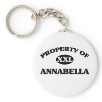 Property of ANNABELLA Keychain