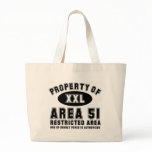 Property of Area 51 Tote Bag