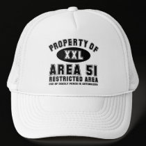 Property of Area 51 hats