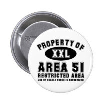 Property of Area 51 buttons