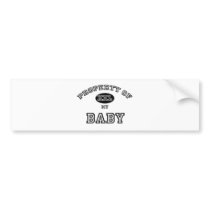 Property of Baby bumper stickers