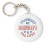 Property Of Bancroft College Keychains