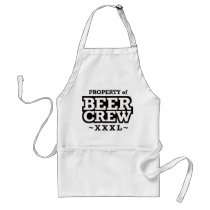 Property of Beer Crew - Black aprons