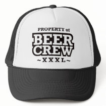 Property of Beer Crew - Black hats