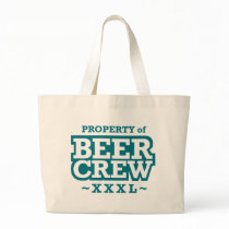 Property of Beer Crew - Blue bags