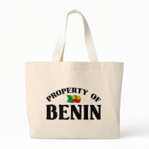 Property Of Benin Canvas Bags