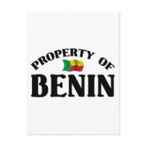 Property Of Benin Post Cards