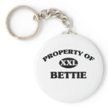 Property of BETTIE Key Chain