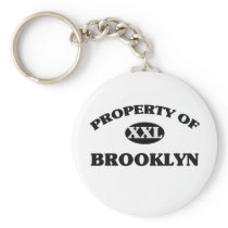 Property of BROOKLYN Keychains