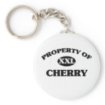 Property of CHERRY Key Chain