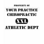 Property of Chiropractic Athletic Dept. T Shirts