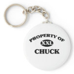Property of CHUCK keychains