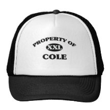 Property of COLE Hat