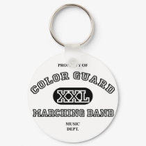 Property of Colorguard keychains by MarchingBand Property of Colorguard keychains