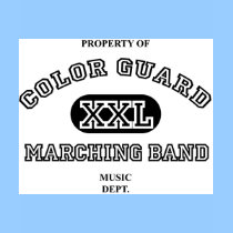 marching band t-shirt: Property of Color Guard