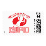 Property of Cupid Valentine's Day Custom Stamp stamps
