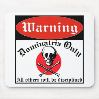 Property Of Dominatrix mousepad