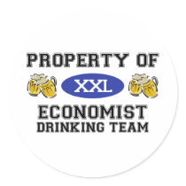 Property of Economist Drinking Team stickers by dustin1175 Property of Economist Drinking Team stickers