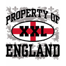 Property of England t-shirts