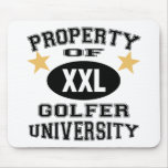 Property Of Golfer University Mouse Pad