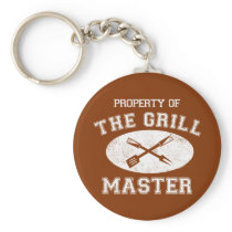 Property of Grill Master Key Chain