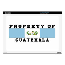 Property Of Guatemala Laptop Decals
