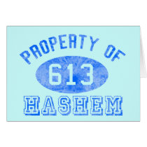 Property of Hashem Cards