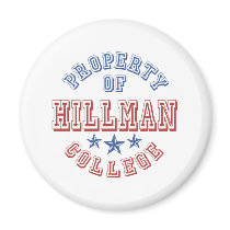Property Of Hillman College magnets
