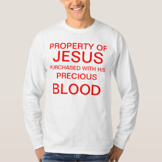 property of jesus t shirt