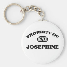 Property of JOSEPHINE Key Chain